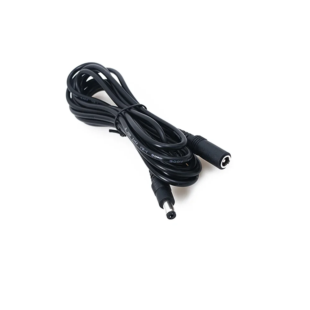 Cabo de extensão dc para câmera ip, fonte de alimentação, adaptador ac/dc, cabo de extensão de 10 pés, 5v, 12v, adaptador de alimentação 5.5x2.1mm