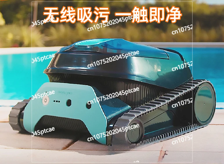 

Cleaning Robot Vacuum Cleaner Charging Pool Bottom Cleaning M Swimming Pool Wireless Automatic Sewage Suction Machine Underwater