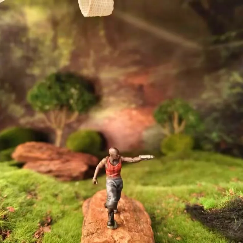 ตุ๊กตาจิ๋วรูปคนขนาด 1/64 สำหรับตกแต่งภาพถ่าย/เค้ก อเนกประสงค์ ของเล่นจิ๋วเรียบง่าย รุ่น LI951