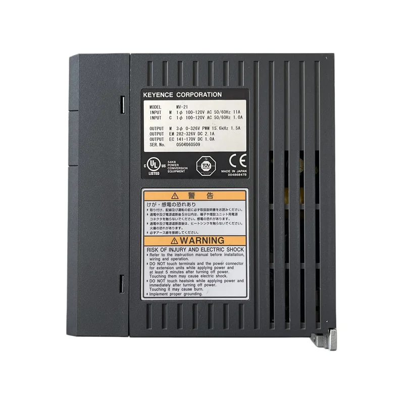 Brand New KEYENCE MV-21 MV-42 MV-20 MV-41 MV-72 Servo Amplifier Single Phase AC100 120V Used for Precise Positioning in Stock