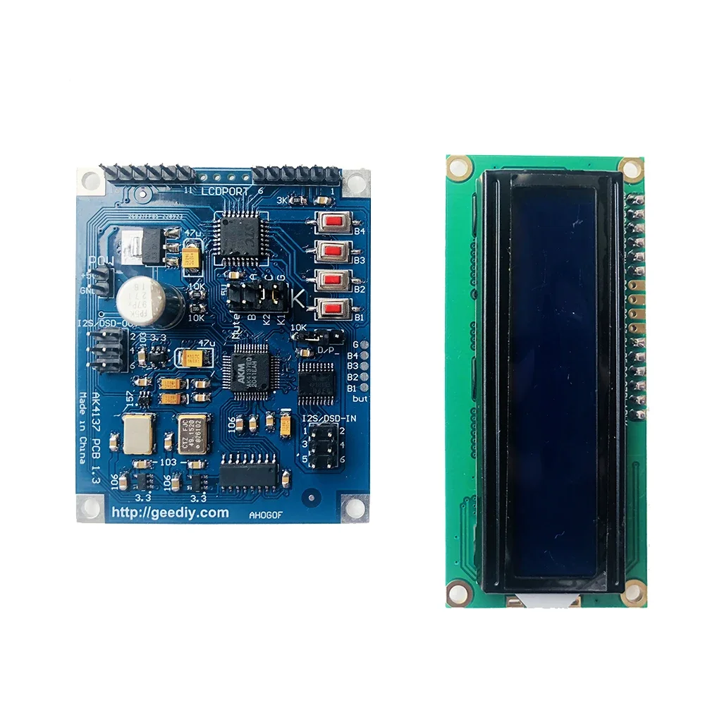 AK4137 I2S/DSD sample rate converter board Support PCM/DSD interconversion DOP input