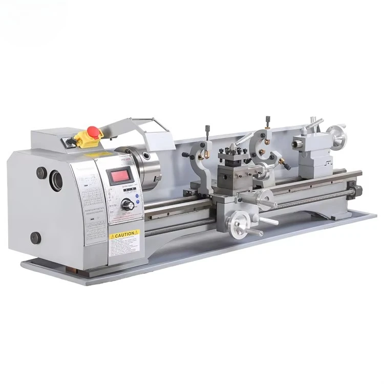 Turning Projects Variable Speed Control Benchtop Design for Diy Furniture Making Wood Lathe Machine for Woodworking