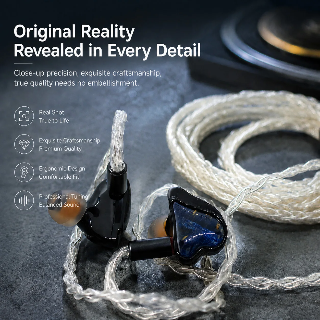 GEEK WOLD GEEKWOLD GK12 ウルトラ 6 ドライバー有線 IEM 2DD+2PZT BC+