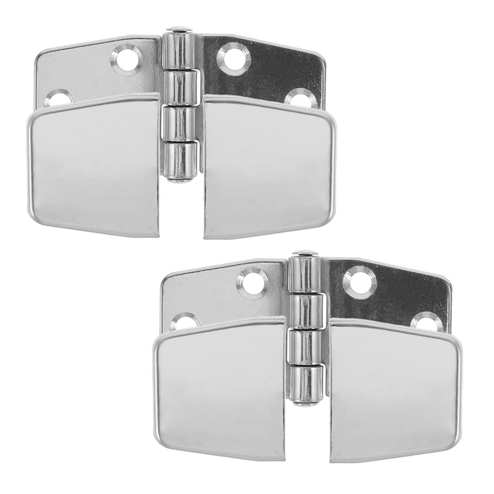 

2Sets Stainless Steel Heavy Duty Marine Hatch Hinges for Boat Window Yacht Door Hinges Rv Cabinet Deck Hatch Hardware