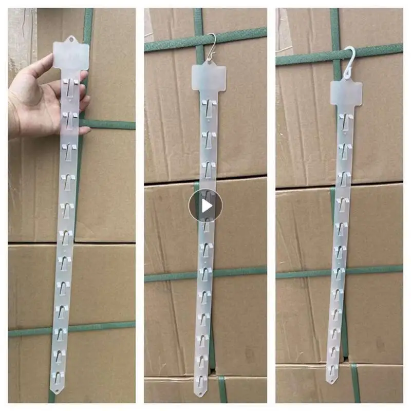 

Display Hanging Hanging Home & Garden Hook Products Hanging Product Display Buckles & Hooks Hanger 12 Hooks/pc Protable Strips
