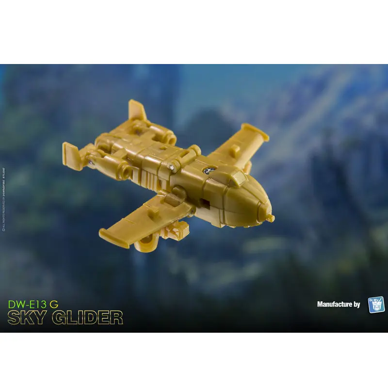 Transformation DR.WU DW-E13G DW-E10G Flying Saucer And Huge Wave Kit Glider And Spray Kit Small Scale Model Collectible Toy Gift