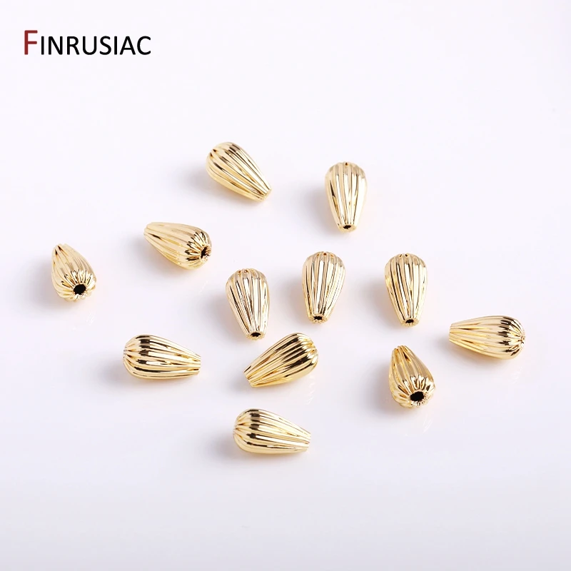 Gold Plated Brass Metal Cube Beads Saucer Beads Spacer Beads For Jewelry Making Supplies Necklace Making Findings Wholesale