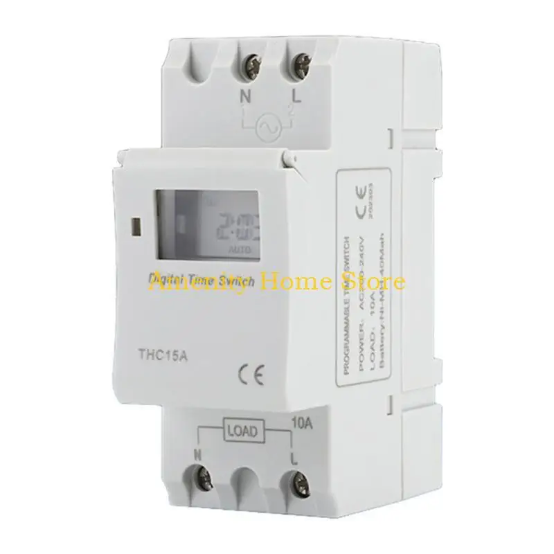 

F26C Timer Switches Rels Digital LCD -программируемый таймер реле Din Mount