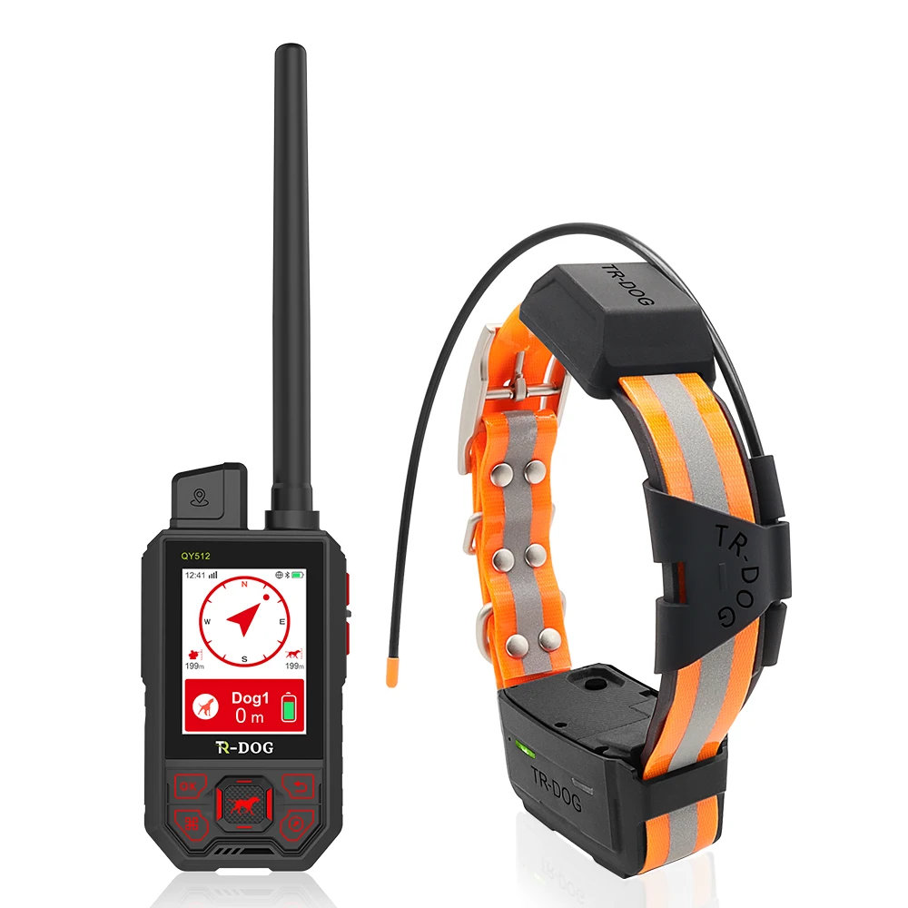 

Waterproof For Dog Gps Tracker Collar For Hunting Without Sim Card TR-dog QY512 For 20 Dogs