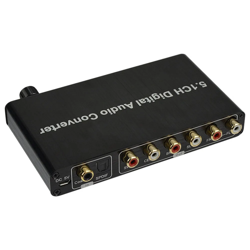 

5.1CH DAC Converter Audio Decoder Digital Optical Coaxial