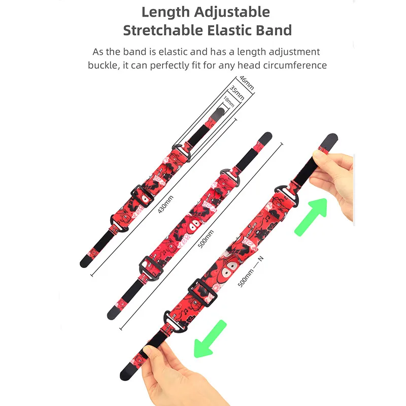 قابل للتعديل عقال ل DJI Avata نظارات 2 / FPV نظارات V2 الطيران نظارات شريط للرأس ملحقات طائرة بدون طيار