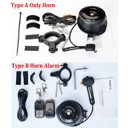 125db USB Recharged Bicycle Electric Bell Motorcycle Scooter Electric Bike Horn Safe Anti-theft Alarm Bell Super Loud 1300mAH