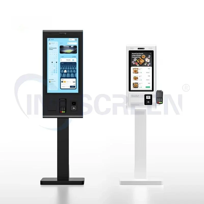Hotel Airport Metro Restaurant Bar Self-Service Payment Kiosk Self-Service Ticketing Floor Standing Checkout Kiosk