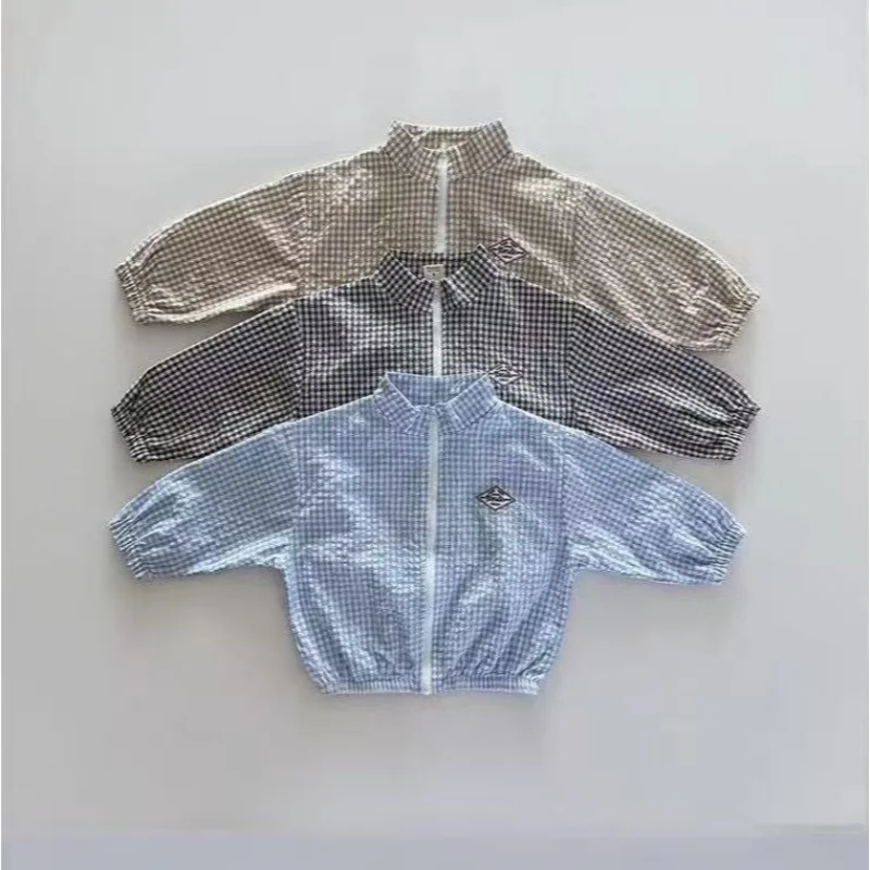 

Baby Sunscreen Clothes Set Summer Infant Long Sleeve Sunscreen Jacket + Shorts 2pcs Suit Boys Girls Toddler Outfits