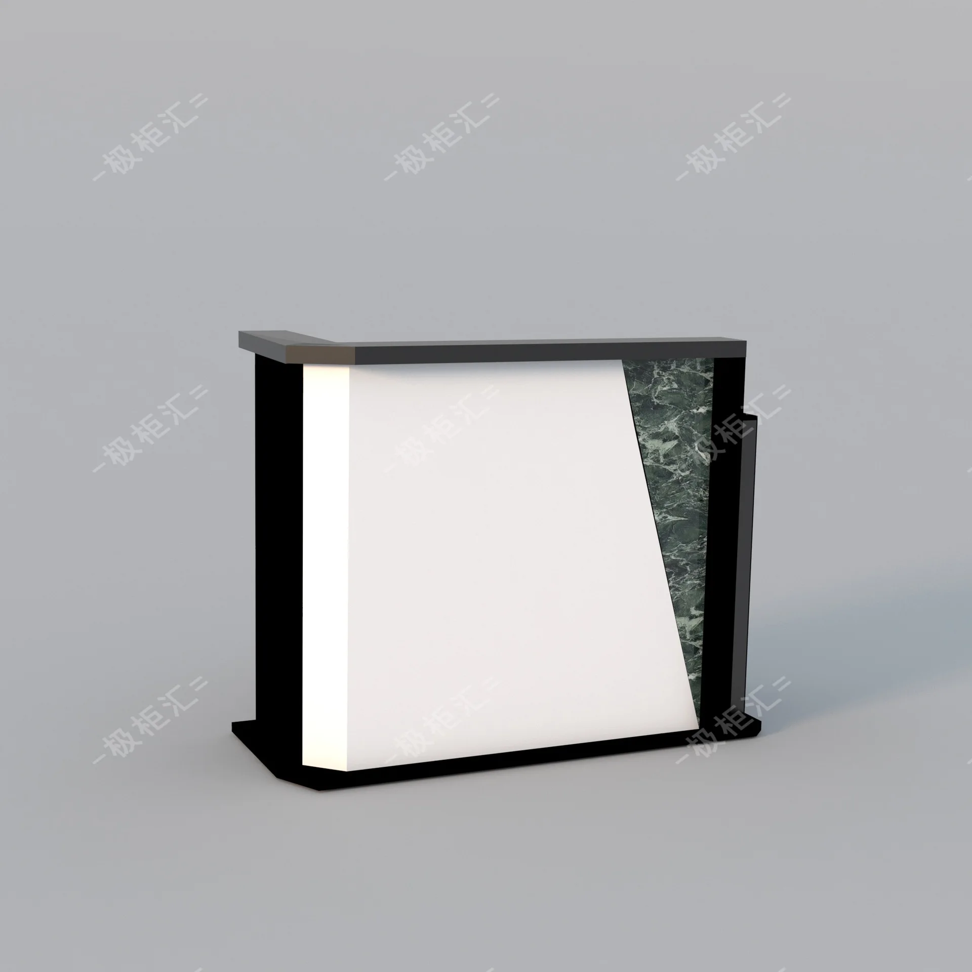 مكتب استقبال لردهة الشركة الفاخرة الحديثة الخفيفة، صالون تجميل الفم الطبي، متجر الملابس، صفحة الخروج الراقية والبسيطة