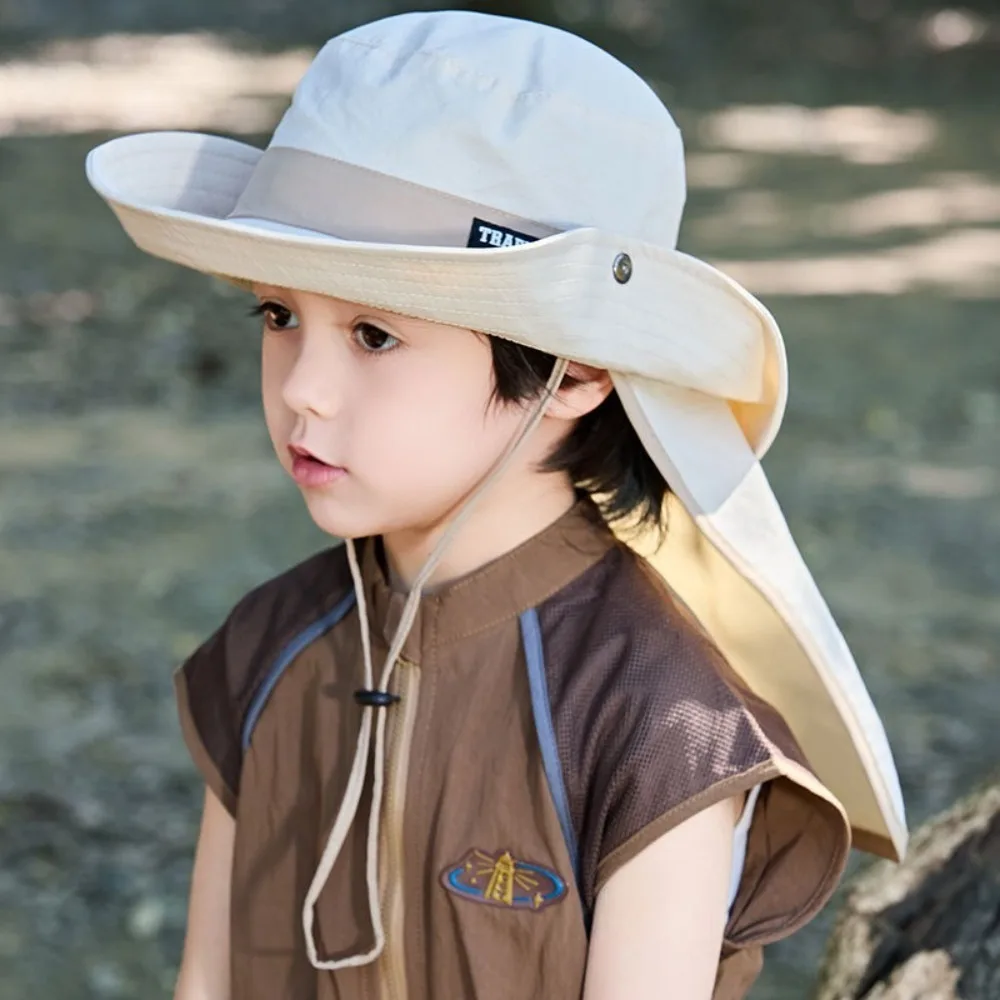 

New Wide Brim Fisherman Hat Breathable Anti-UV Beach Hat Anti-Sun Quick-Drying Visor Cap Outdoor