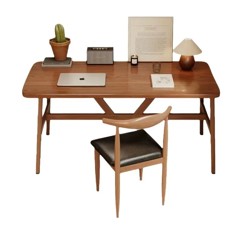 

-For Simple Study Desk For Home Office Gaming And Bedroom Foldable Computer Table A8&