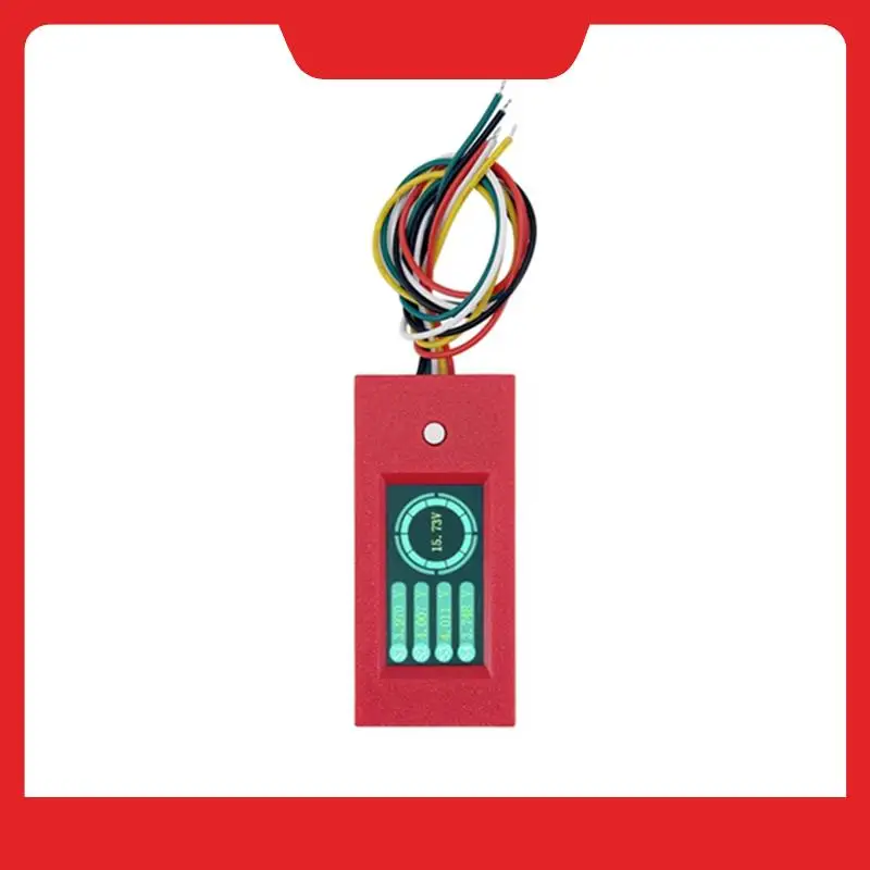 

4S Battery Voltage Tester With Case 4S TFT Volt Collection Display For 4S Lifepo4 Lipo LTO Battery