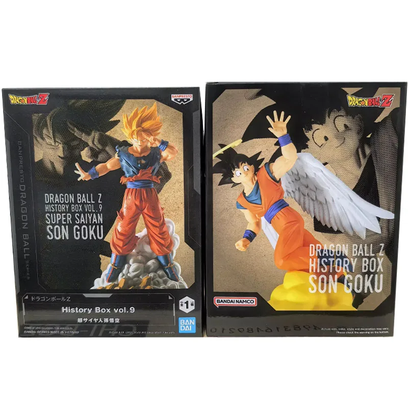Bandai Dragon Ball Z Anime historia caja VOL.9 SUPER SAIYAN SON GOKU figura de acción juguetes de modelos coleccionables para regalo de niños