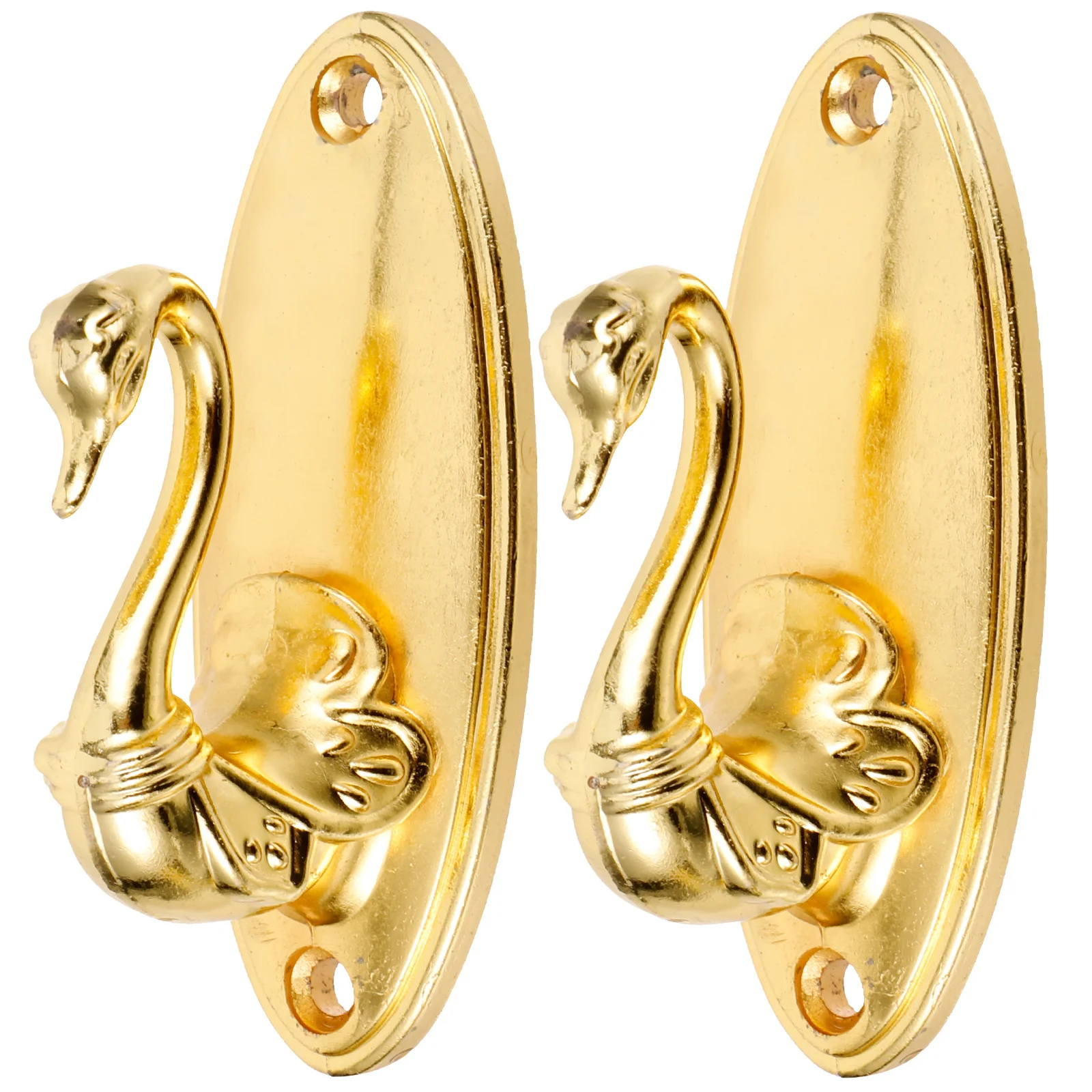 

Curtain Hooks Golden 8.5*4Cm Zinc Alloy Vintage Rose Curtain Hook For Home Decor Tieback Holdback Window Hardware