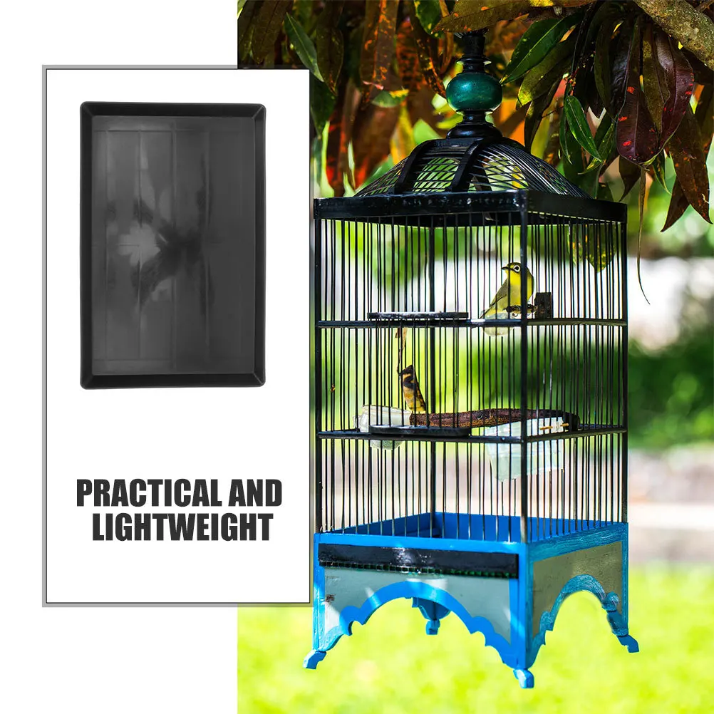 الحيوانات الأليفة للكلاب القطط الطيور الأرانب دائم مانعة للتسرب الطابق عموم سهلة نظيفة استبدال صينية للكلاب قفص قفص الطيور قفص أرنب