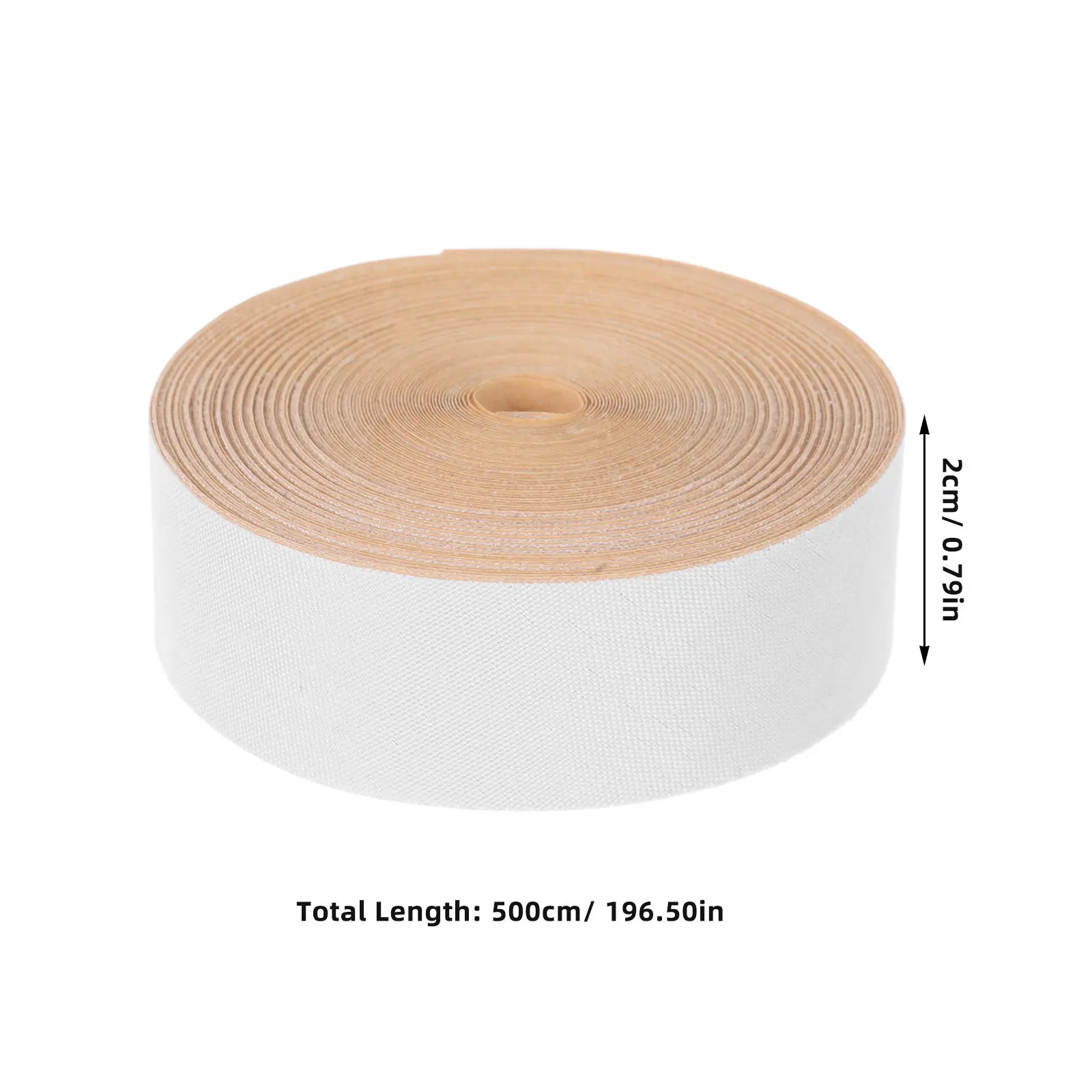 5M Lamp Shade Edging Tape Natural Linen Fabric Lampshade Braid Strip Edge Protection DIY Lampshade Crafting Materials Home Light