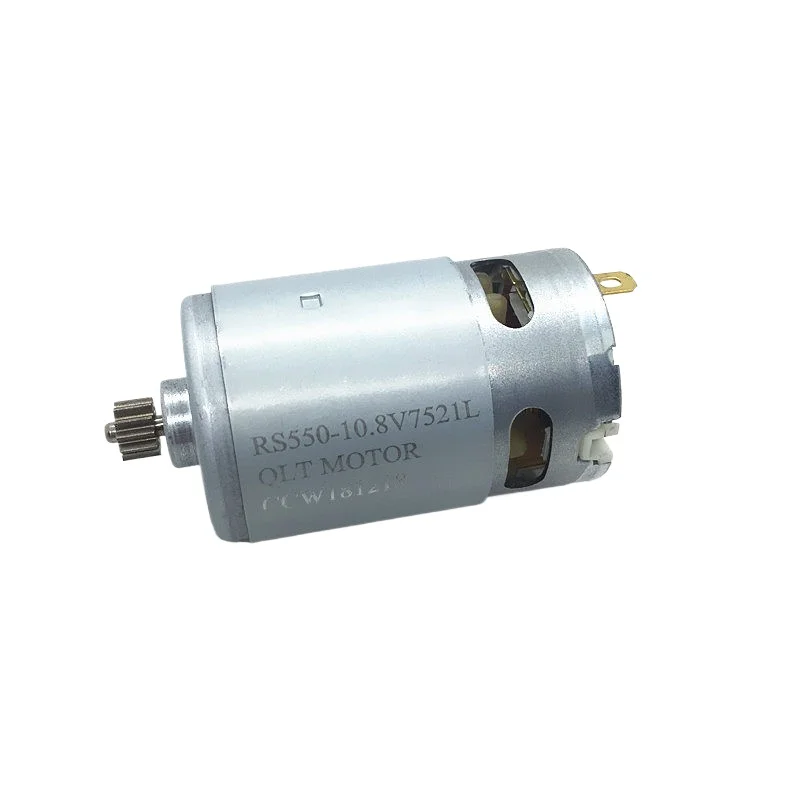 For12V rechargeable drill motor 16.8V18V21V25V RS550 hand electric drill motor All copper motor