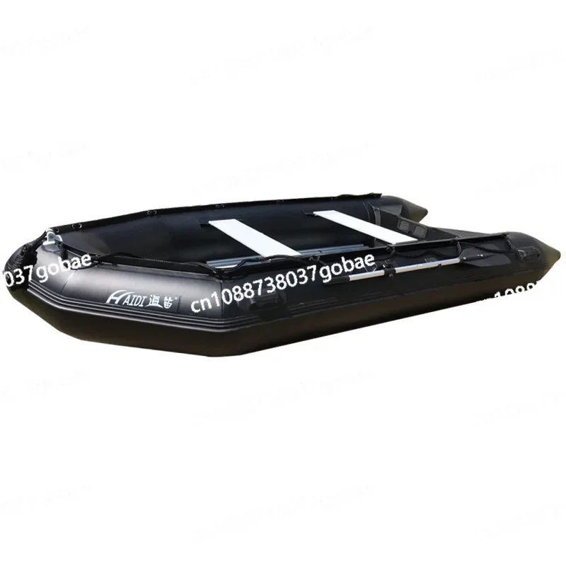 Flood control aluminum alloy assault boat kayak life-saving rubber raft outboard machine inflatable fishing