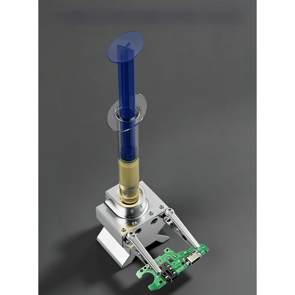 Motherboard Stand Soldering Fixture Adjustable Clamping Distance Non-ferrous Alloy Material Rust Resistant Lightweight Design