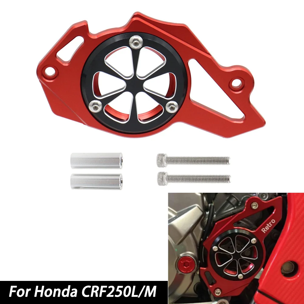 CRF 250L 250M protector de cadena de piñón delantero de motocicleta cubierta de protección de engranajes para Honda CRF250L CRF250M CRF250L Rally 2017-2020