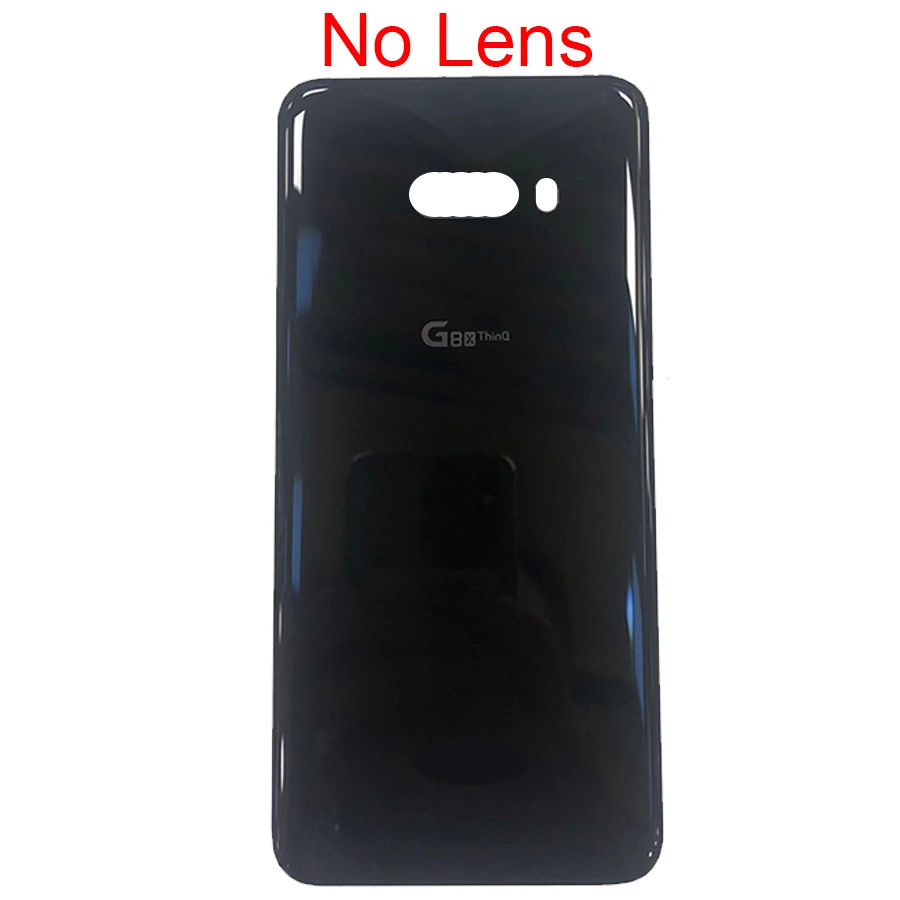 Back Battery Cover Rear Door Panel Housing Case For LG G8X V50S G8S Battery Cover with Camera Lens Flashlight Replacement Part