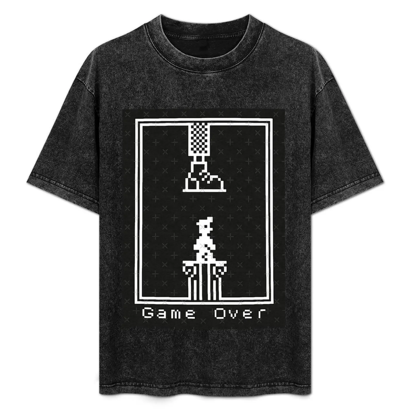 

8-Bit Heroes Manic Miner Game Over ZX Spectrum T-Shirt oversized graphic t shirt vintage shirts graphic mens designer t shirt