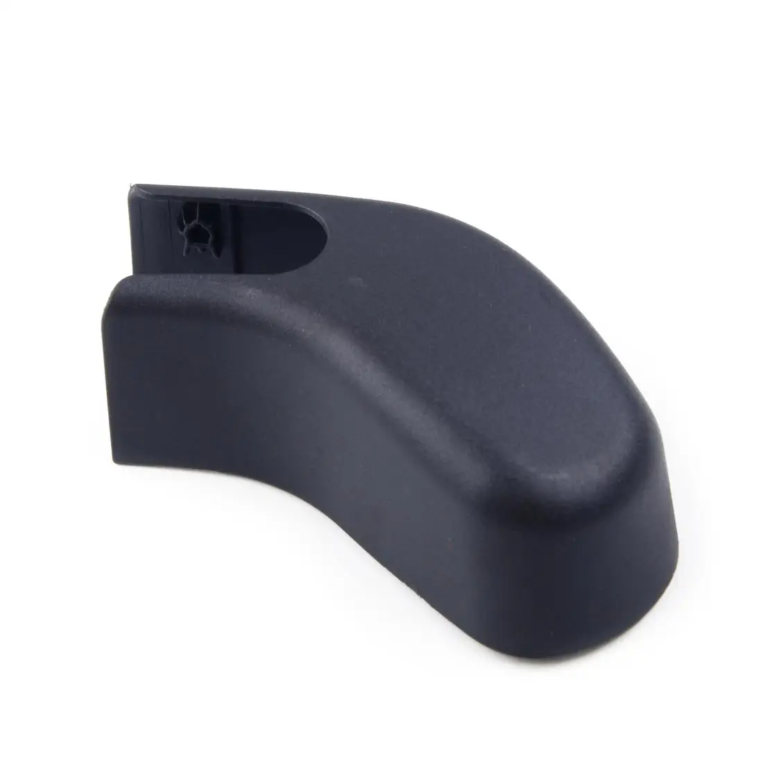 Black Rear Window Windscreen Wiper Spindle Nut Cover Cap Fit For Volvo V50 S40 MK2 Wagon