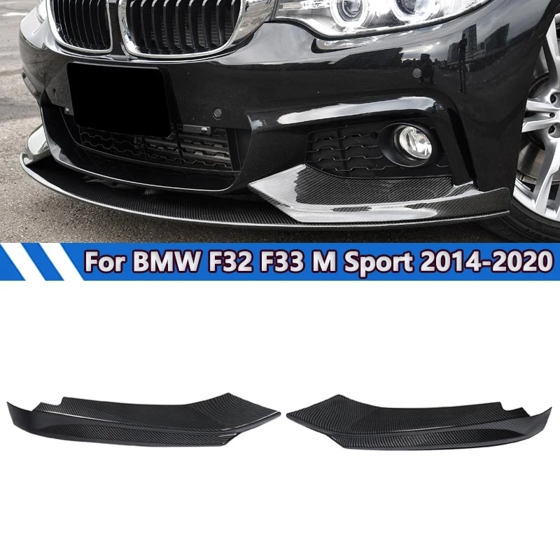 

Magickit Front Splitter Corner Lip Carbon Look ABS For BMW F32 F33 F36 M Sport 2014-2020