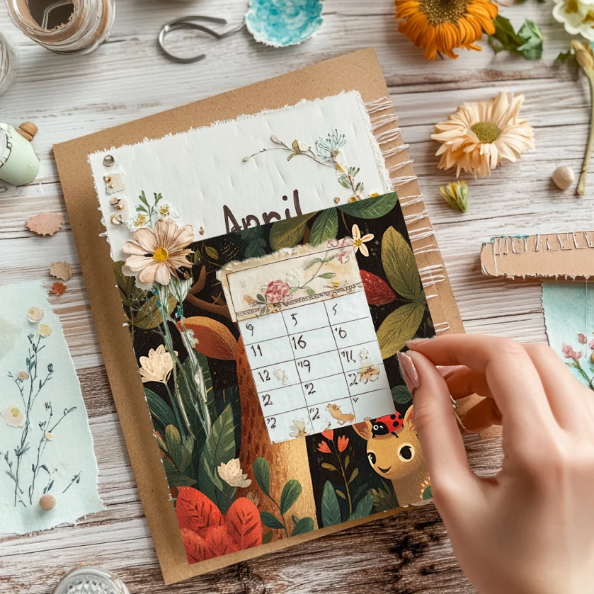 15,2 x 15,2 cm großes Scrapbook-Papier-Set (36 Blatt): Vintage-Basteldesigns, dekorativer Hintergrund für Junk-Journal, Planer, Karten.