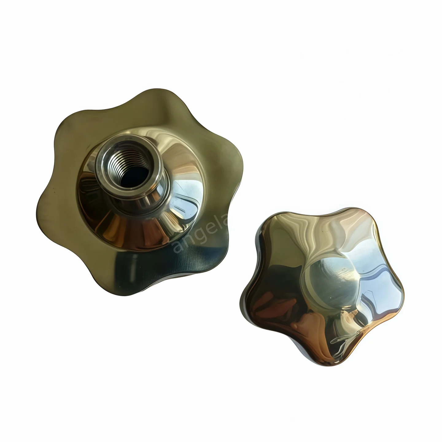 Нержавеющая сталь 304, внутренняя резьба, ручка в форме звезды, ручка, винтовая крышка, сливовое сквозное отверстие, зажимная гайка ручного колеса M6 M8 M10 M12