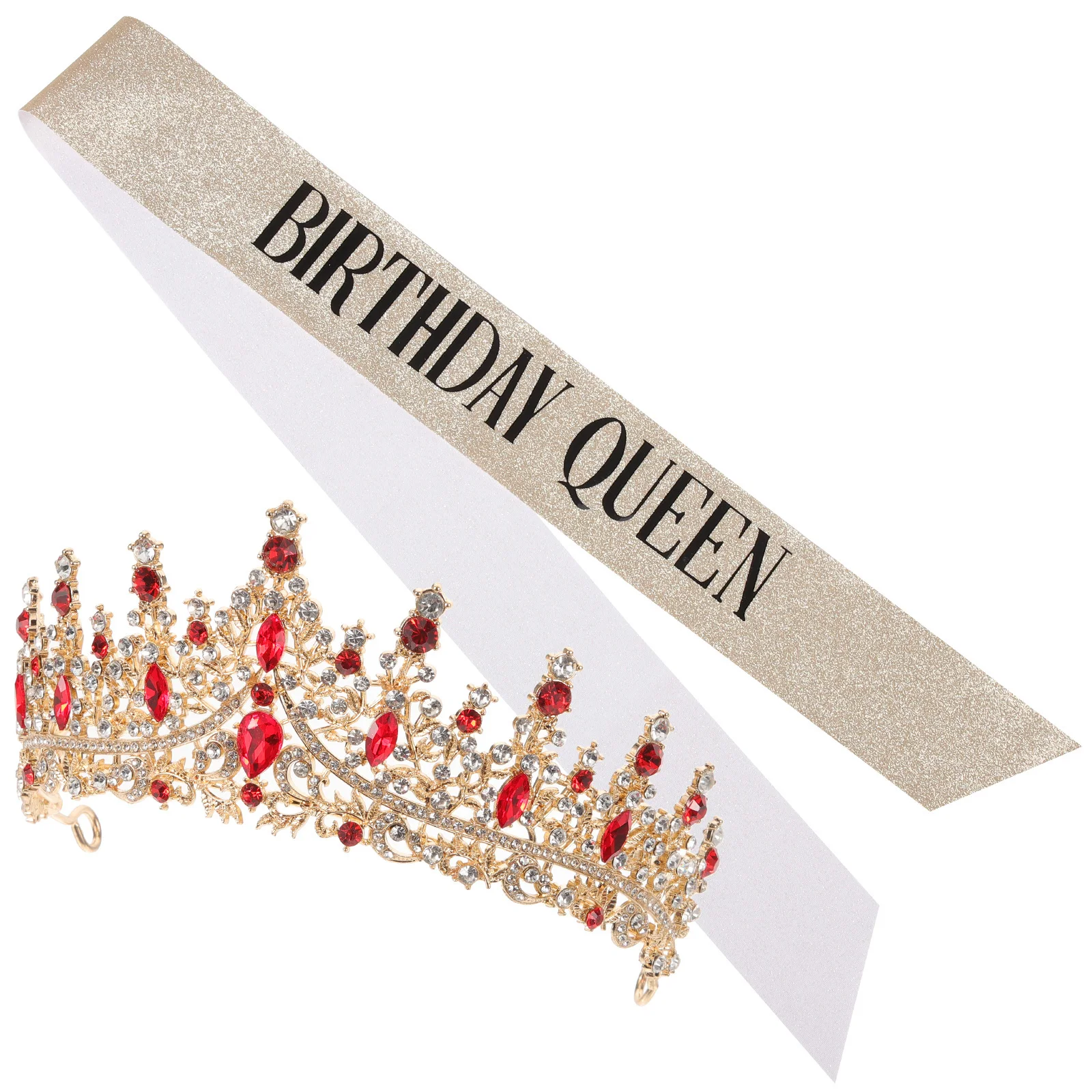 1Set Princess Crown Gift Lightweight Women Crown for Wedding Bride Tiara Birthday Party Favors Crowns for Women Stage
