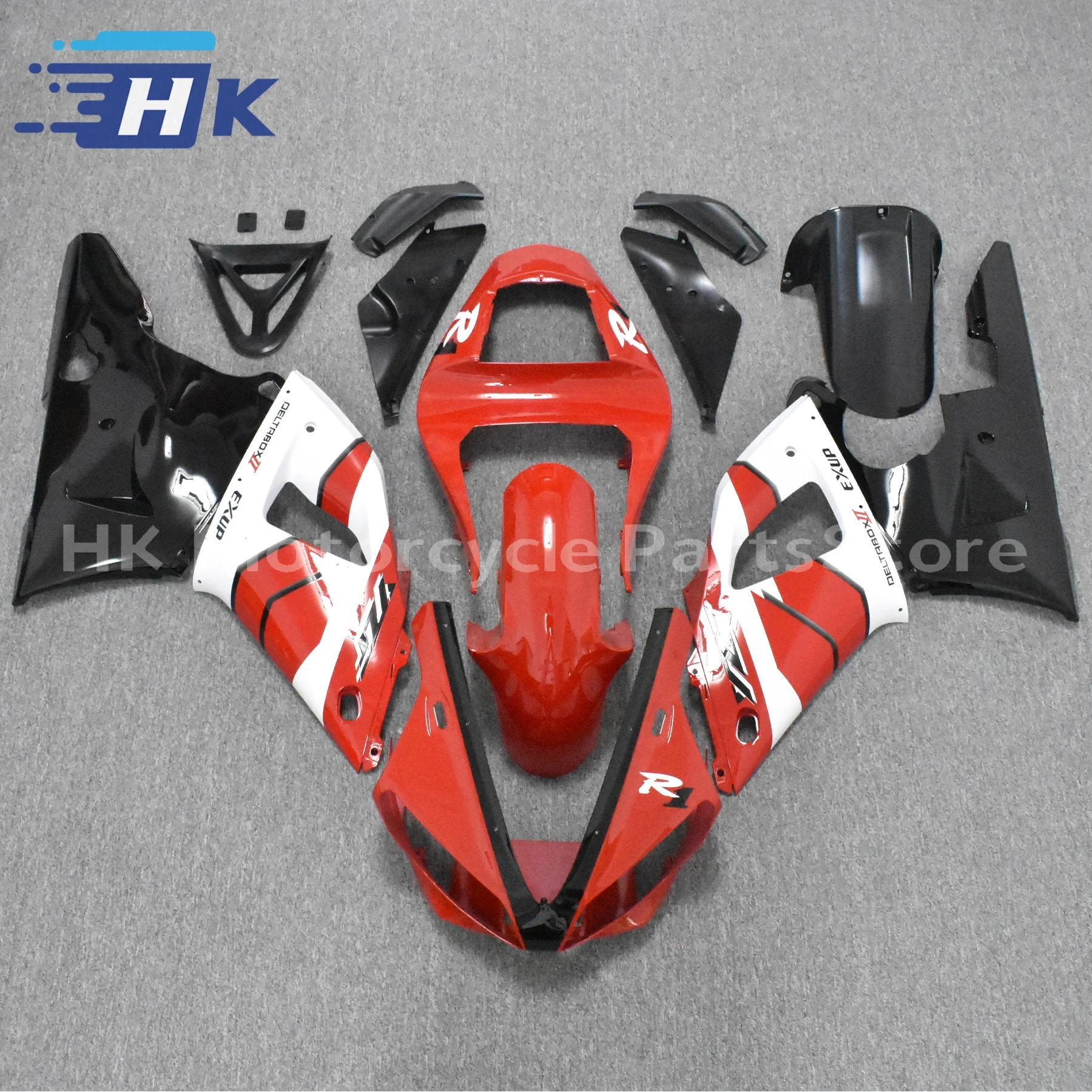 

Новые OEM сменные обтекатели, подходящие для модели YAMAHA YZF R1 2000 2001 года, красный, белый цвет YZFR1 00 01, комплект обтекателей кузова, детали Y6X3