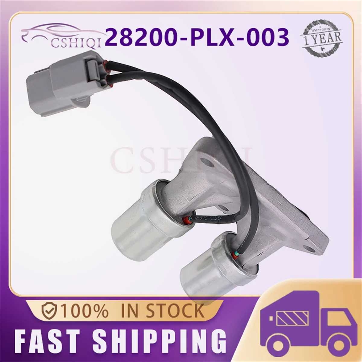28200-PLX-003 For 2001-2004 Honda Civic Sedan Coupe 28200PLX003 Variable Valve Transmission Dual Shift Solenoid TCS25 TCS79
