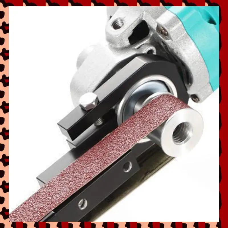 

A72P Mini Sander Polishing Machine Grinder,Angle Grinder Modified Belt Sander Accessories Suitable For 125Mm Angle Grinder