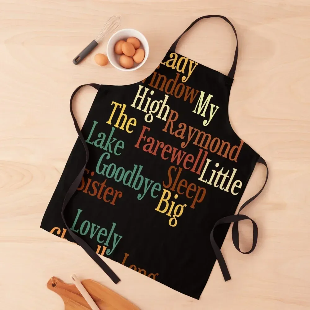 Raymond Chandler #1 Apron Kitchen Novel Kitchen Accessories Waterproof Kitchen For Women Apron