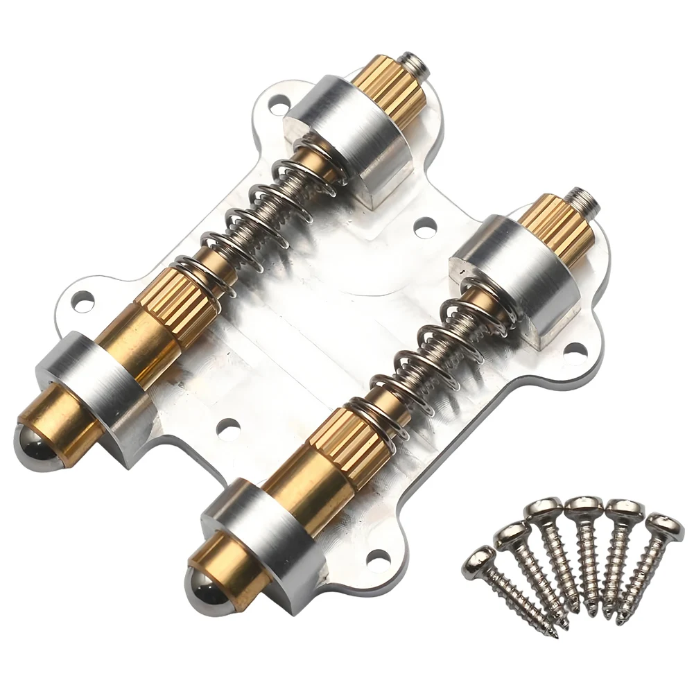 Gitaar Messing Tremolo Stabilisator voor Floyd Rose Drijvende Tremolo Brug Systemen Tremolo Brug Stopper Stabilisator Tremsetter Set