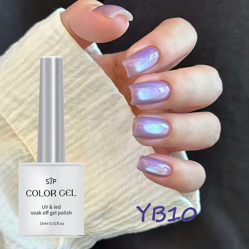 One-Step Cat Eye Nail Polish Gel (No Top Coat and Base Coat Required)  15ml  Gel Nail Polish Autumn Glossy  UV Varnish