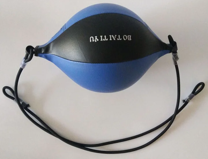 كرة سرعة مرنة بفتحة تهوية بهلوان، كرة تفاعل لتدريب الملاكمة #4