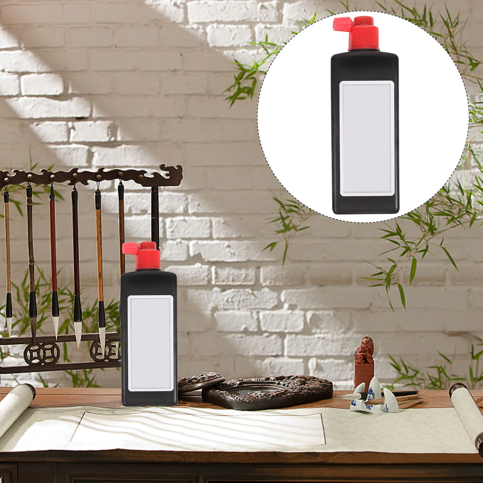 Chinese Calligraphy Ink Bottle Elegant Painting Ink for Calligraphy Training Drawing Writing Practice Home Supplies