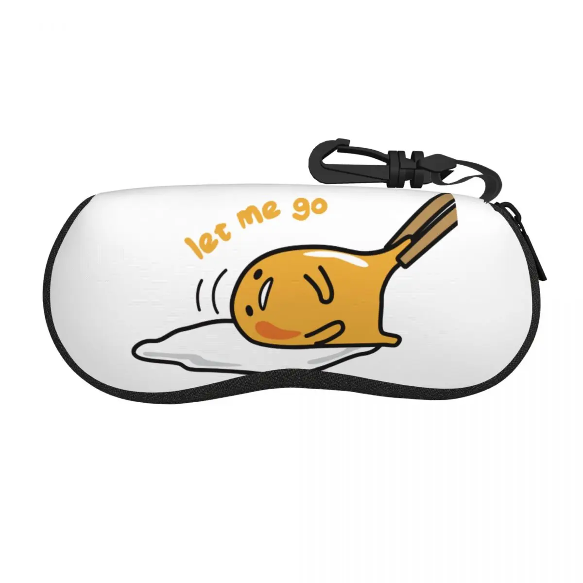 

Sanrio Gudetama Cartoon Eyeglass Glasses Case Men Women Soft Sunglasses Protective Box