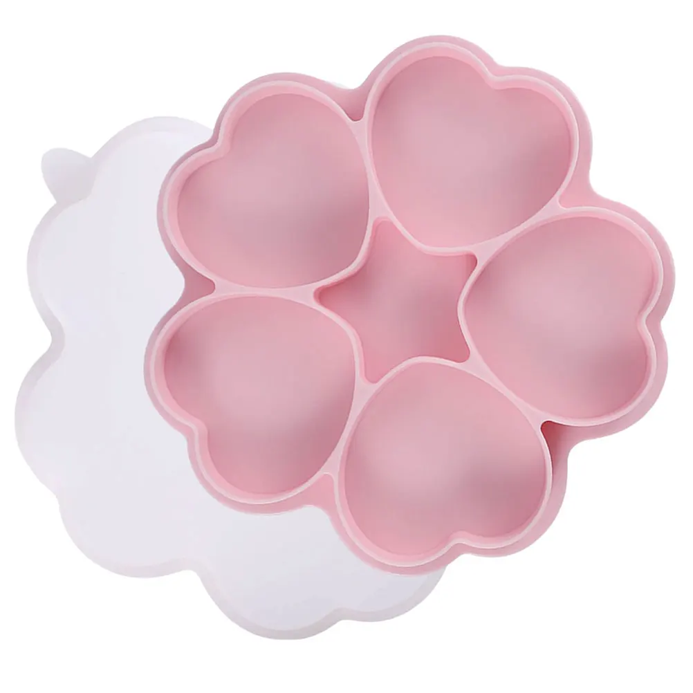 

Heart-shaped Silicone Mold Patty Maker Mini Diy Bread Molds Large Pink Mould Dad