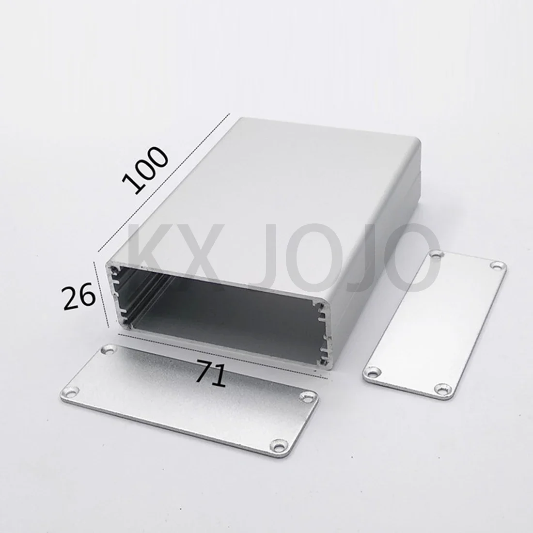 

Aluminum Enclosure 71*26*100mm Split Type Case Waterproof Box Electronic Box DIY Power Housing Instrument Silver