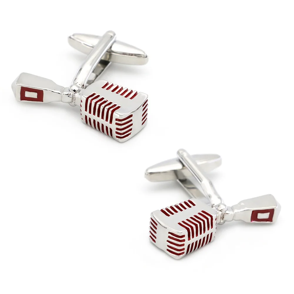 iGame Guitar Cuff Links Quality Brass Material Music Instrument Series Cufflinks For Wedding  Men