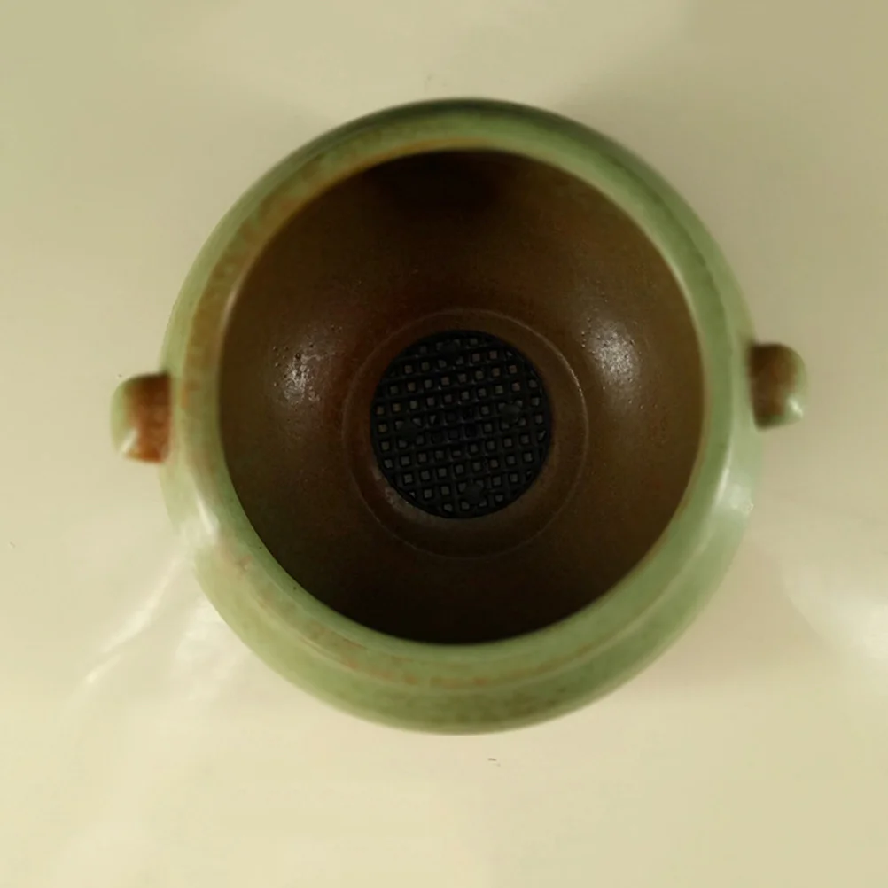 

40Pcs Round Pelvic Bottom Grid Pads Hard Polyethylene Leakproof Flowerpot Hole Mesh Black Garden Drainage Soil Retention